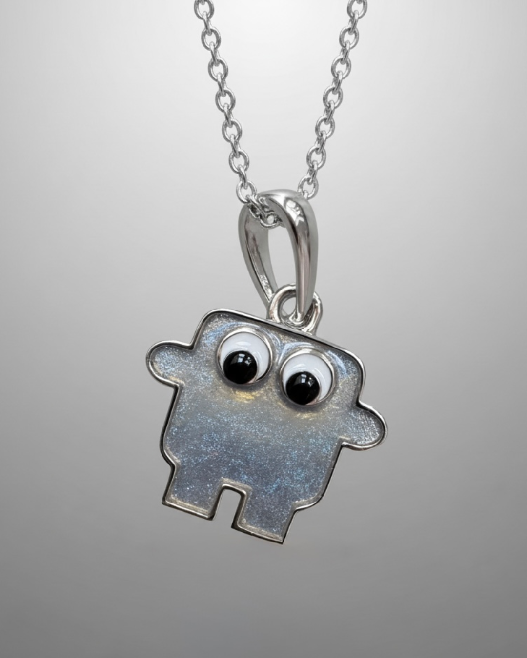 Halskette Grau (Perlmutt)