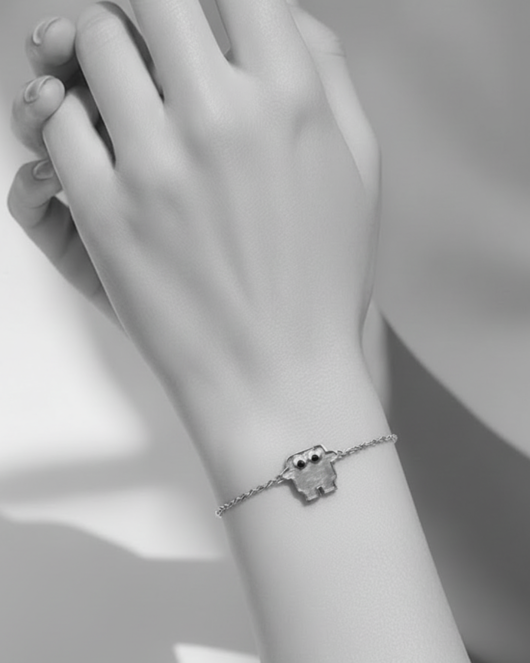 Armband Grau (Perlmutt)