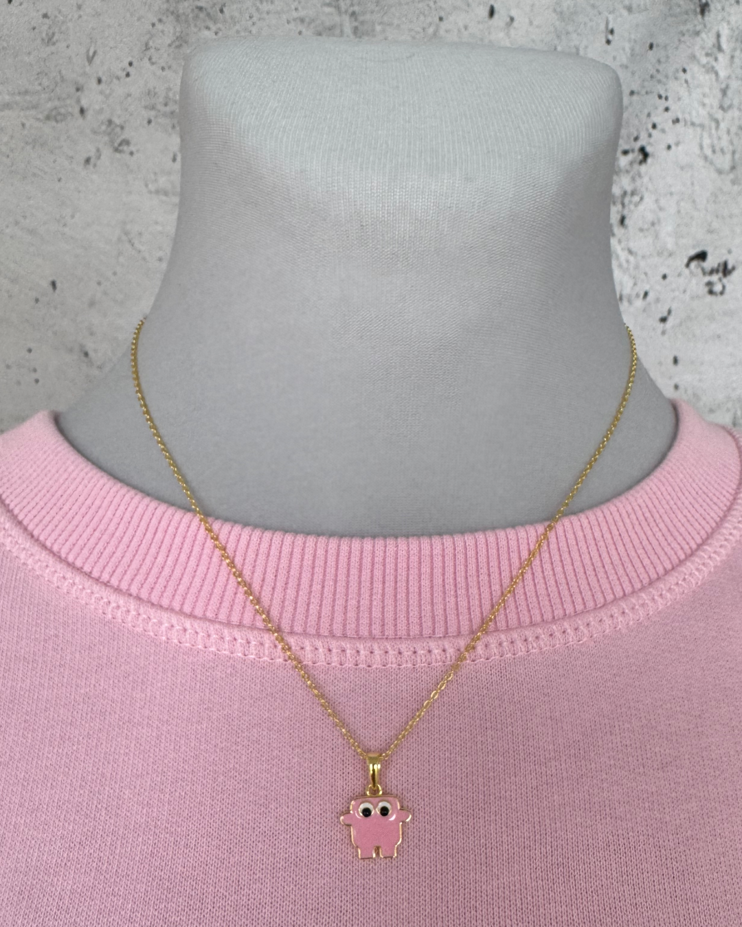 Halskette Rosa (Gold)