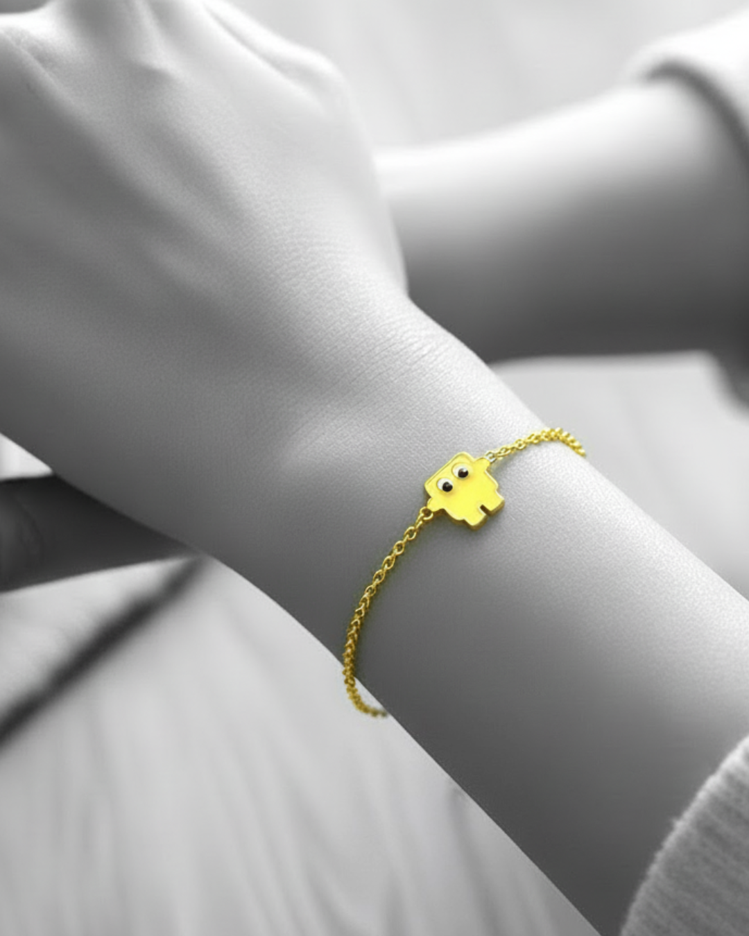 Armband Neon-Gelb (Gold)