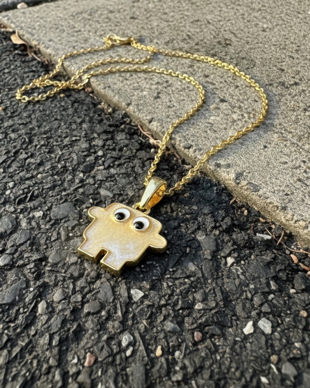 Halskette Gold (Perlmutt)