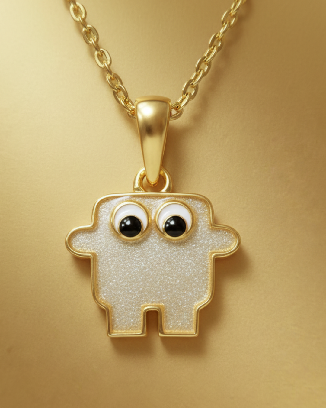 Halskette Gold (Perlmutt)